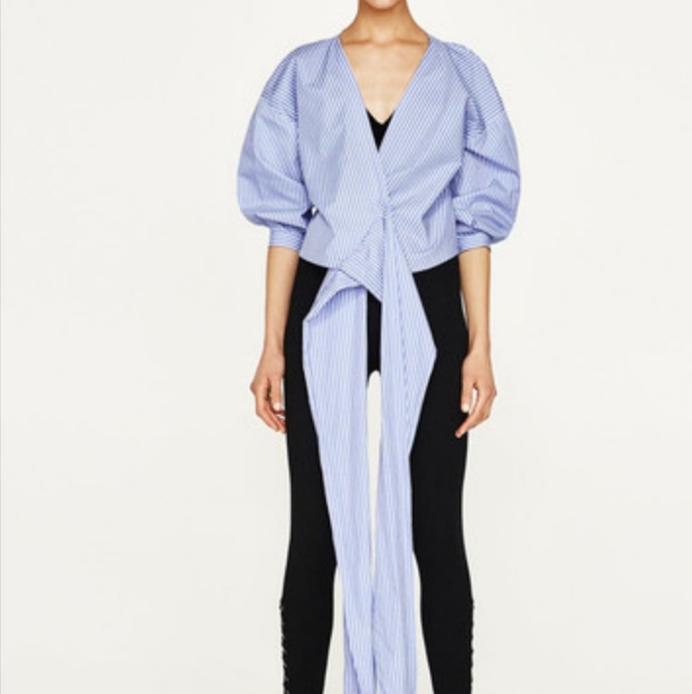 Wrap-Front Top - Picture 2 of 10
